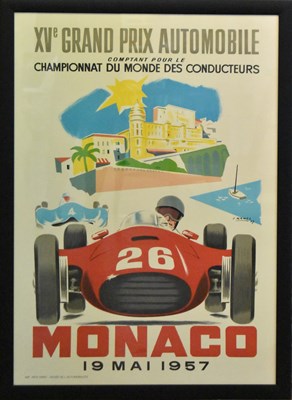 Lot 414 - AUTOMOBILIA; a motorsports interest Monaco...