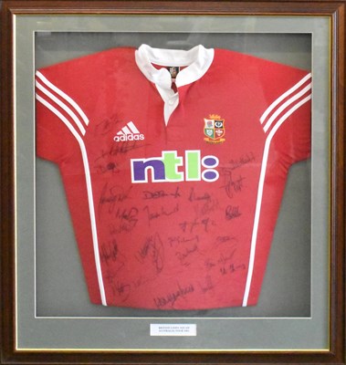 Lot 349 - A 2001 Australia Tour British Lions Squad...