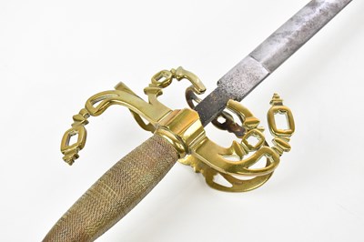 Lot 1384 - A modern decorative dress sword, with scroll...