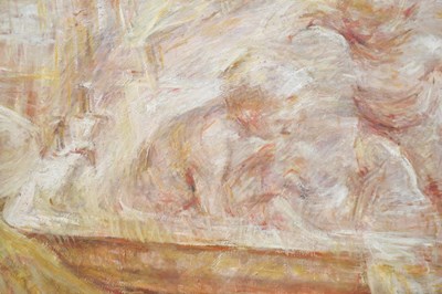 Lot 1769 - ELIZABETH WOOD (born 1930); oil on board, 'The...