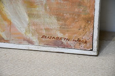 Lot 1769 - ELIZABETH WOOD (born 1930); oil on board, 'The...