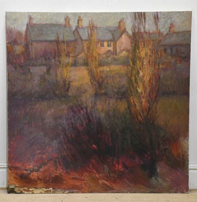 Lot 896 - ELIZABETH WOOD (born 1930); oil on canvas,...