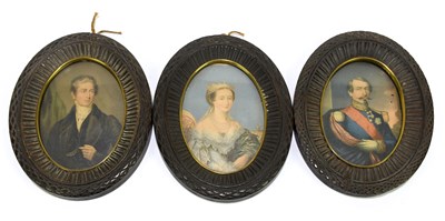 Lot 140 - Three 19th century printed miniatures...