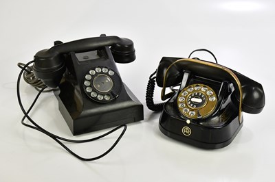 Lot 363 - MFG COMPANY; a vintage rotary telephone...