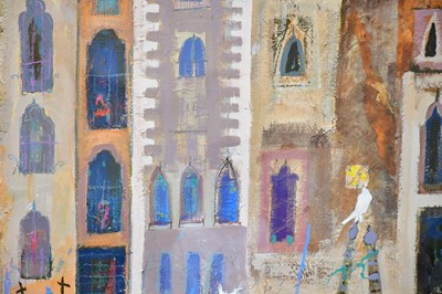 Lot 1783 - CHRISTINE A WOODSIDE; mixed media, 'Soft West...