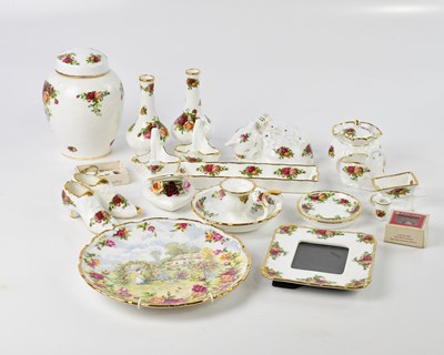 Lot 768 - ROYAL ALBERT; a collection of  'Old Country...