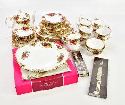 Lot 802 - ROYAL ALBERT; an 'Old Country Roses' pattern...