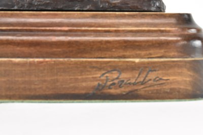 Lot 613 - ANDRES PERALTA; a limited edition bronze model...