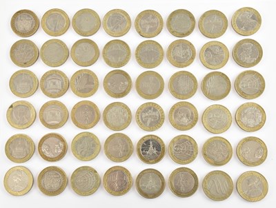 Lot 1373 - Forty-eight limited edition two pound coins...