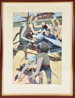 Lot 175 - GEORGE LARGE RBA RI (born 1936); watercolour,...