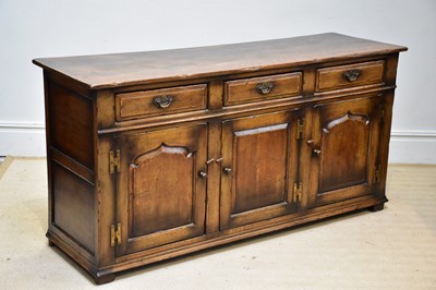 Lot 31 - TITCHMARSH & GOODWIN; an oak dresser base with...