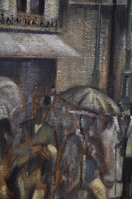 Lot 1829 - J J GORMAN; a pair of oils on board,...