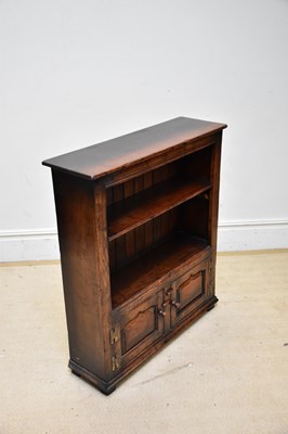 Lot 47 - TITCHMARSH & GOODWIN; an oak freestanding...