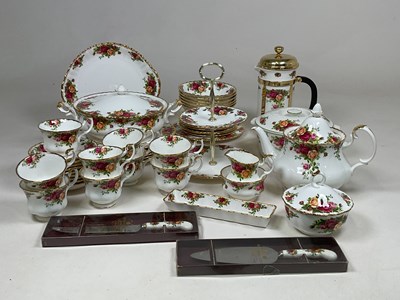 Lot 168 - ROYAL ALBERT; a quantity tea and dinner ware...