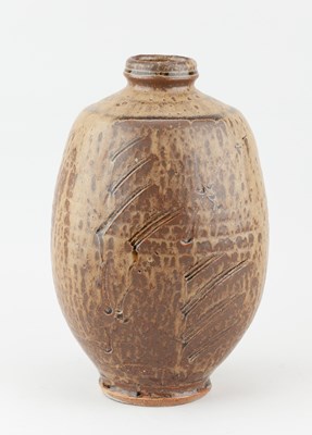 Lot 362 - JIM MALONE (born 1946); a stoneware bottle...