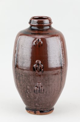 Lot 365 - JIM MALONE (born 1946); a stoneware bottle...