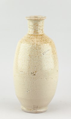 Lot 348 - JIM MALONE (born 1946); a porcelain bottle...