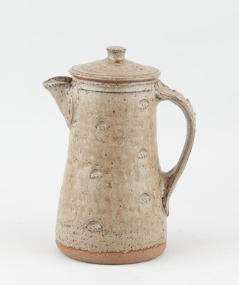 Lot 377 - JIM MALONE (born 1946); a stoneware coffee pot...