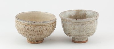 Lot 374 - JIM MALONE (born 1946); a stoneware chawan...