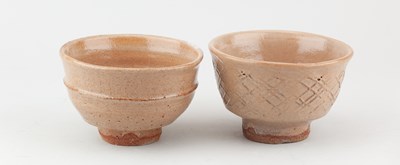 Lot 372 - JIM MALONE (born 1946); a stoneware chawan...