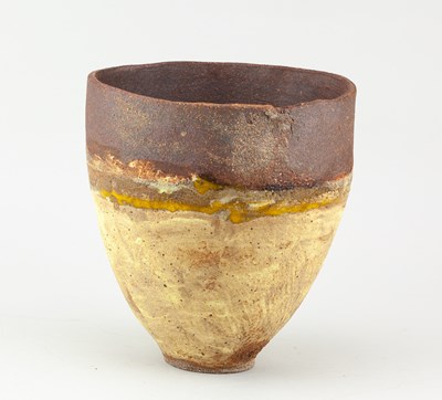 Lot 601 - ROBIN WELCH (1936-2019); a stoneware vessel...