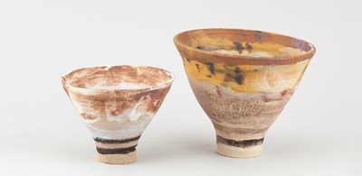 Lot 566 - ROBIN WELCH (1936-2019); a conical stoneware...