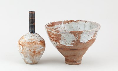 Lot 569 - ROBIN WELCH (1936-2019); a conical stoneware...