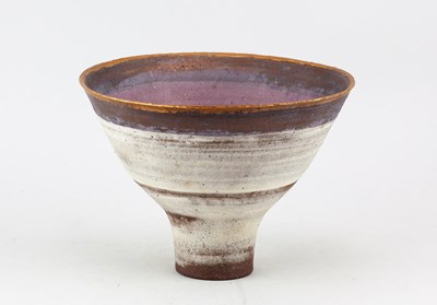 Lot 568 - ROBIN WELCH (1936-2019); a conical stoneware...