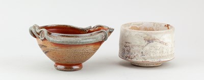 Lot 632 - RUTHANNE TUDBALL (born 1948); a soda fired...