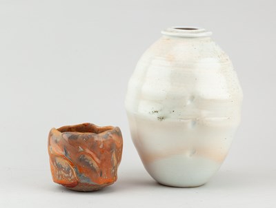 Lot 497 - PASCAL GEOFFROY (born 1951); a small stoneware...