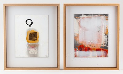 Lot 772 - ROBIN WELCH (1936-2019); 'Abstract I' and...