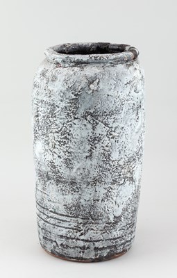 Lot 605 - ROBIN WELCH (1936-2019); a tall cylindrical...