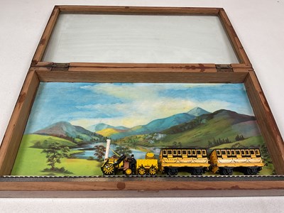 Lot 135 - An Airfix Stephenson's Rocket diorama,...