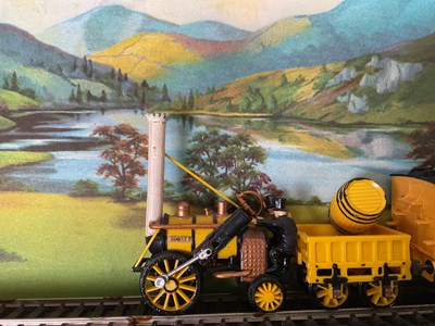 Lot 135 - An Airfix Stephenson's Rocket diorama,...