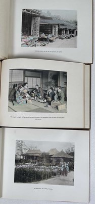 Lot 304 - JAPANESE VIEWS AND CHARACTERS; two volumes...