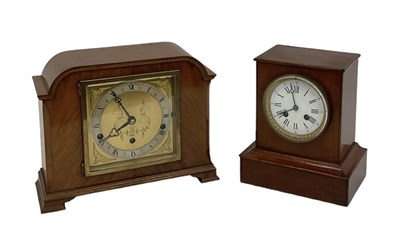 Lot 152 - An early 20th century Art Deco style walnut...