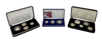 Lot 1381 - THE ROYAL MINT; a 2005 Silver Proof Piedfort 4...