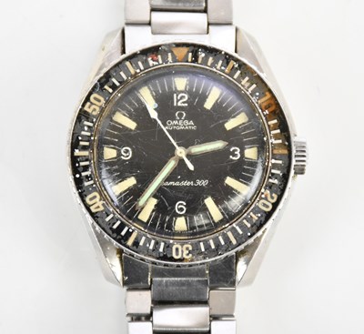 Lot 581 - OMEGA; a rare gentleman's stainless steel '300'...