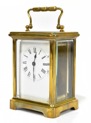 Lot 2612 - A late 19th century French lacquered brass...