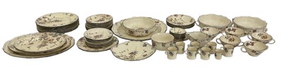 Lot 655 - ROYAL DOULTON; a part tea and dinner service...