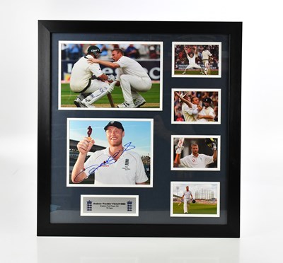 Lot 1122 - ANDREW (FREDDIE) FLINTOFF MBE; a montage of...