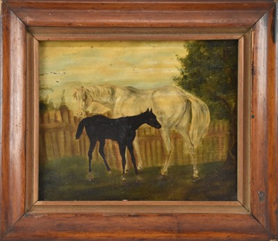 Lot 228 - UNATTRIBUTED; late 19th century oil on panel,...