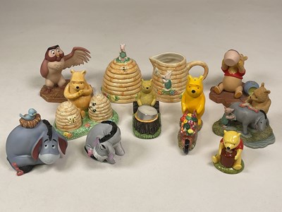 Lot 236 - WINNIE-THE-POOH; a quantity of ceramics...