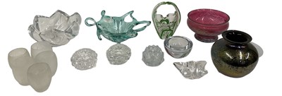 Lot 680 - A collection of art glass including Royal...