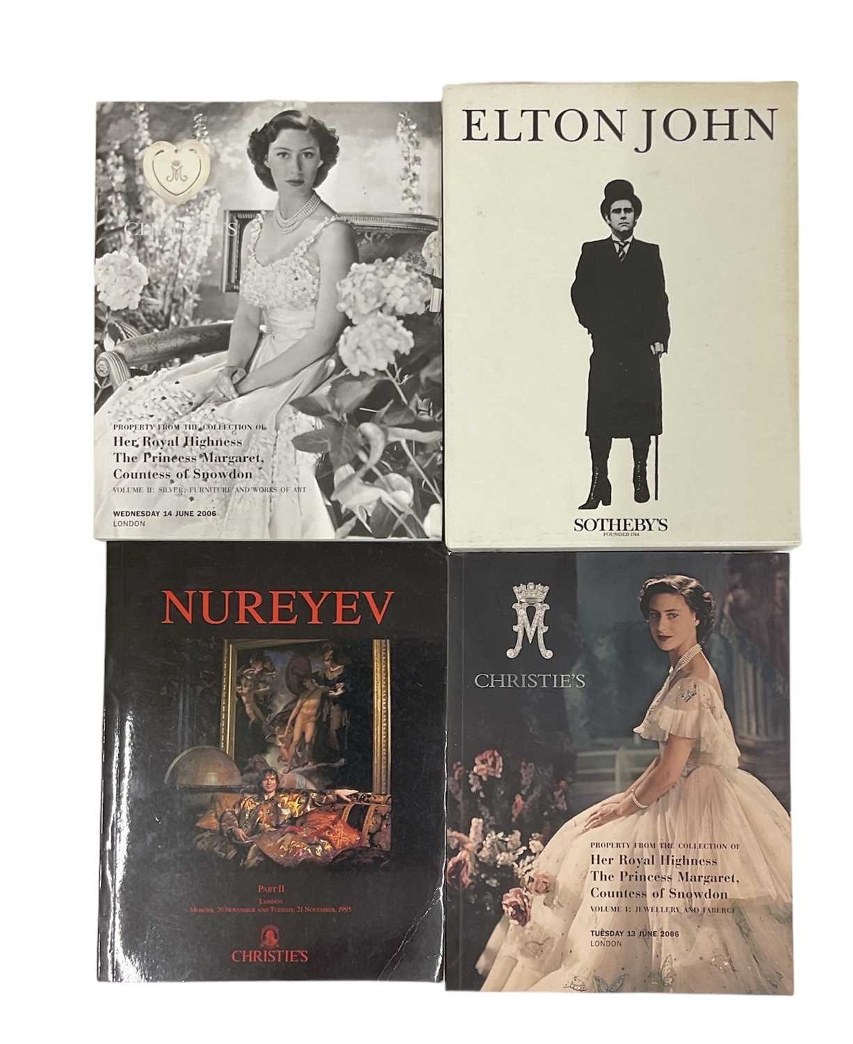 Lot 439 A copy of the Sotheby's Elton John catalogue,