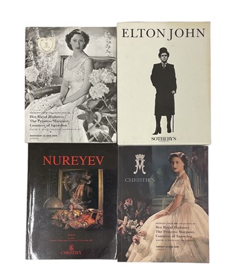 Lot 439 - A copy of the Sotheby's Elton John catalogue,...