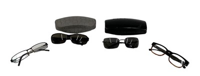 Lot 553 - TOM FORD; a cased pair of lady's sunglasses, a...