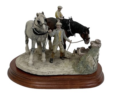 Lot 611 - BORDER FINE ARTS; a limited edition figure...