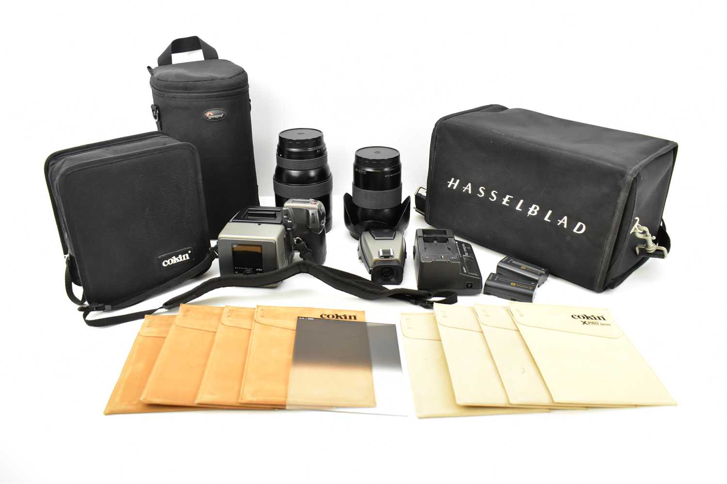 Lot 332 - HASSELBLAD; a full camera system comprising a...
