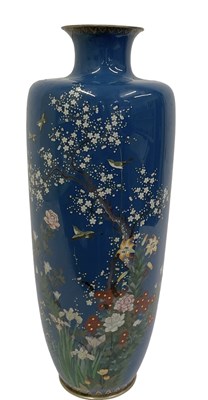 Lot 1040 - An early 20th century Chinese cloisonné enamel...